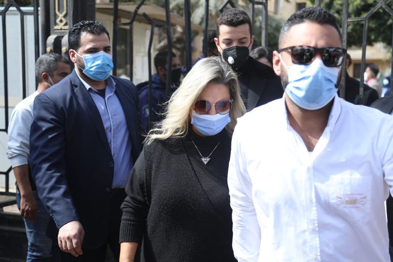 تشييع جثمان يوسف شعبان تشييع جثمان يوسف شعبان