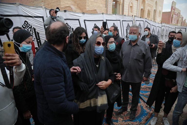 تشييع جثمان يوسف شعبان