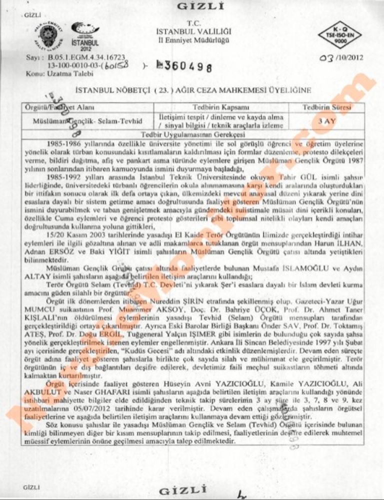 عثمان نوري كاباكتيبي مع رجب طيب أردوغان