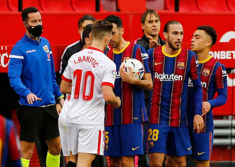 برشلونة ضد إشبيلية برشلونة ضد إشبيلية