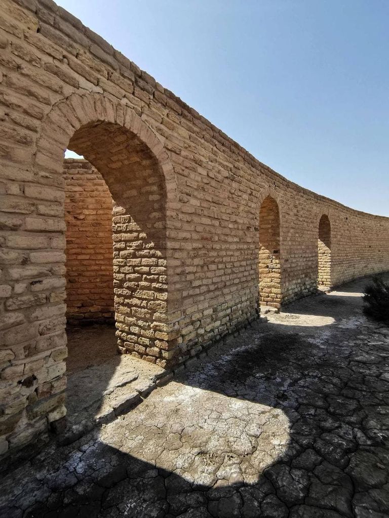 استعدادات زيارة البابا فرنسيس للعراق مبنى الزقورة في مدينة أور الأثرية جنوب العراق