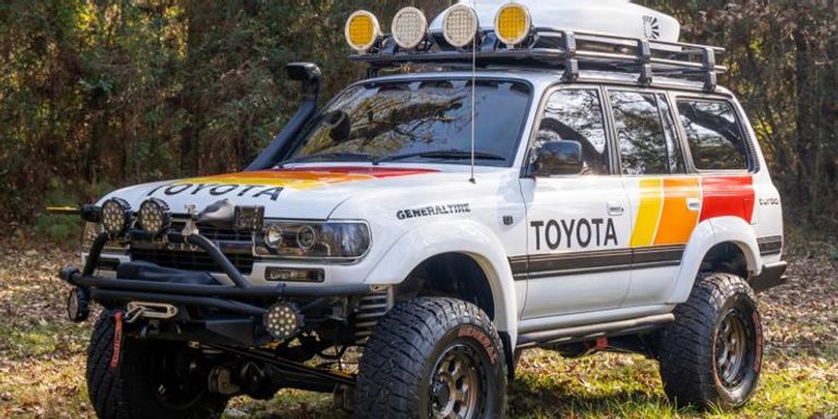 Retro Livery Land Cruiser لاند كروزر المعدلة  Slammed FJ40