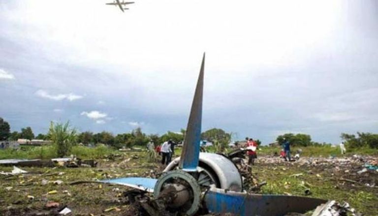 حادث تحطم طائرة في جنوب السودان- أرشيفية