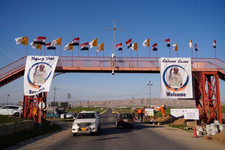 الاستعدادات لزيارة البابا فرنسيس للعراق