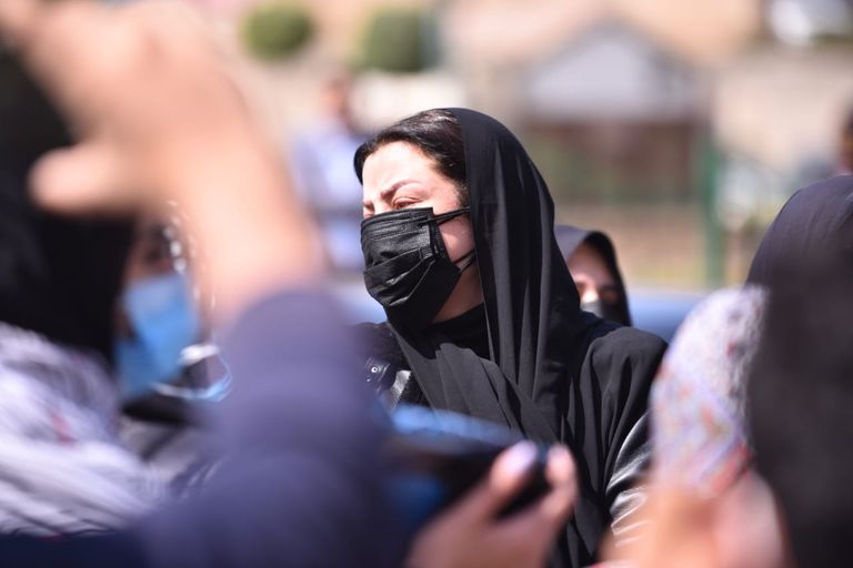 جنازة والدة رضوى الشربيني