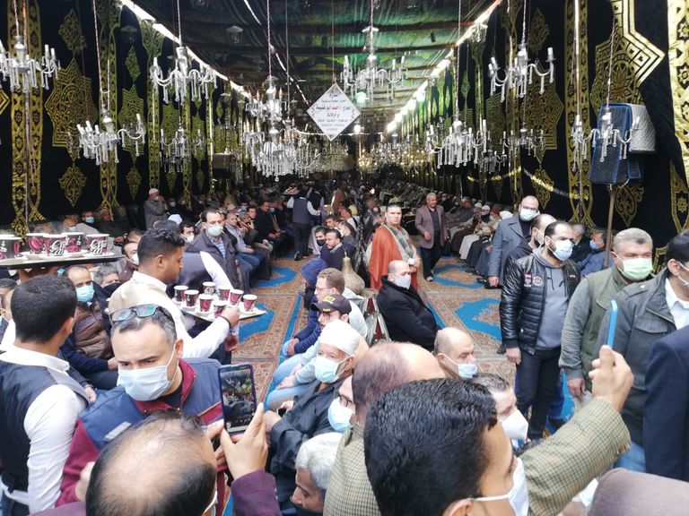 عزاء شقيق خالد يوسف