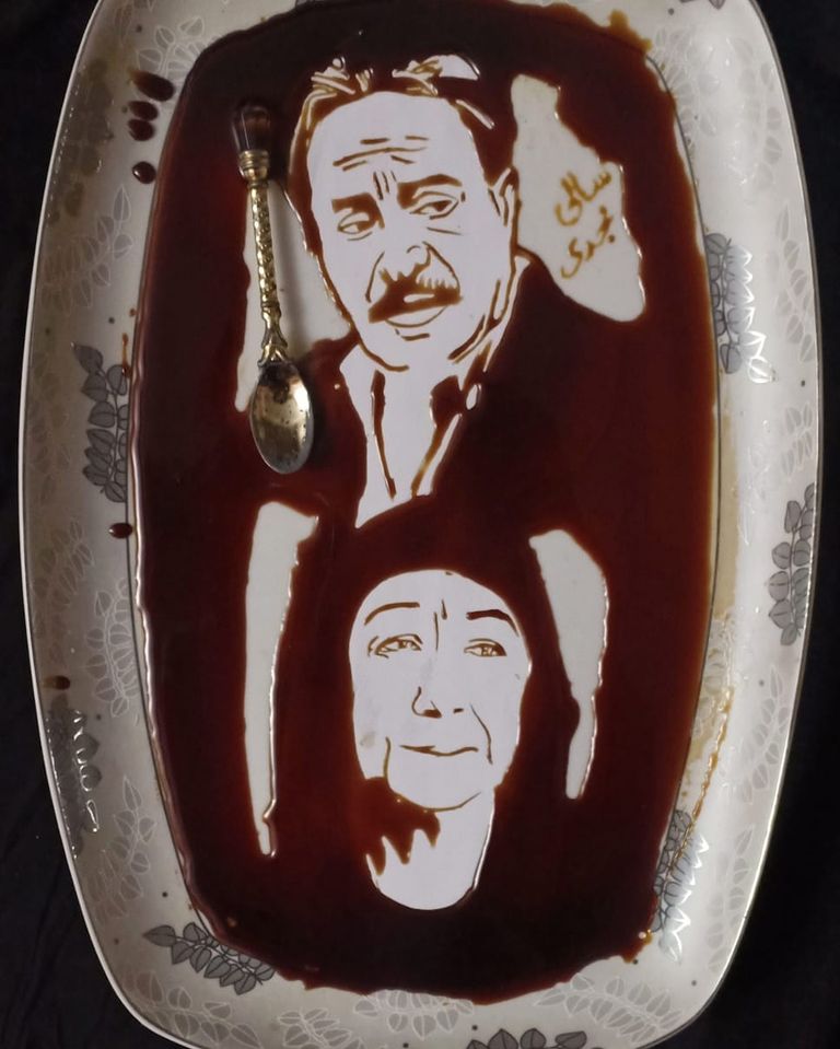 الفنانان الراحلان يوسف شعبان وأحلام الجريتلي الشابة المصرية سالي مجدي مراد