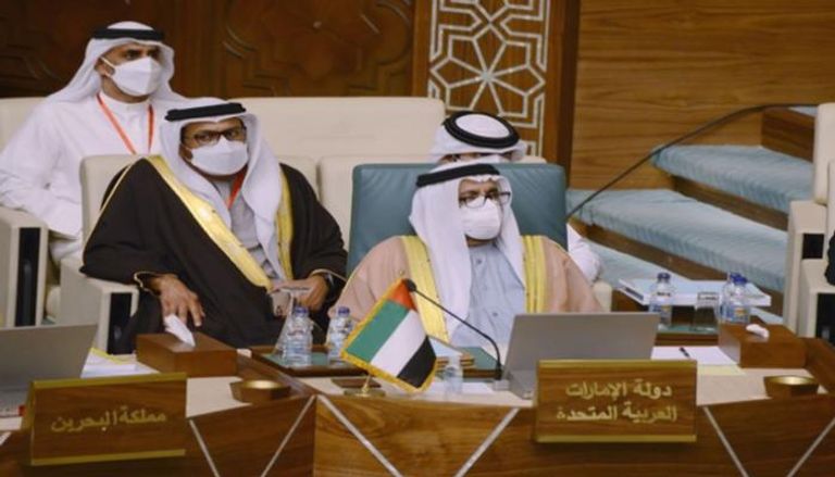 جانب من مشاركة الإمارات في اجتماعات مجلس جامعة الدول العربية