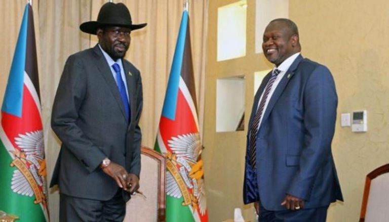 رئيس جنوب السودان سلفاكير ونائبه رياك مشار - أرشيفية