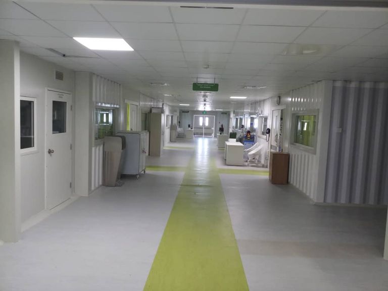 مستشفى الشيخ محمد بن زايد في دارفور 