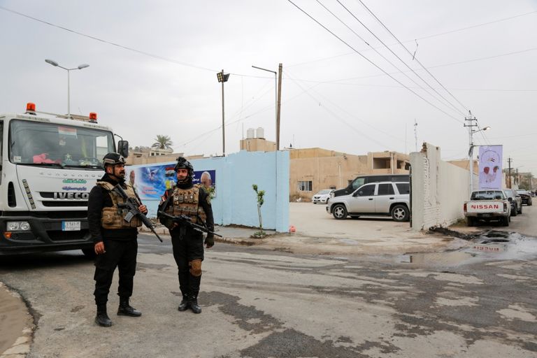 عناصر من قوات الأمن العراقية