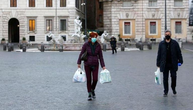 إيطاليا تعد البلد الأول الذي تضرر بالجائحة في أوروبا
