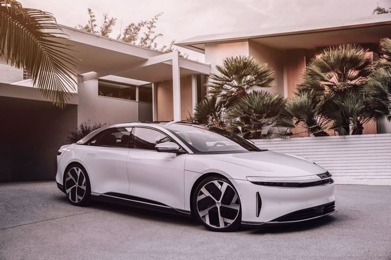 Lucid Air طراز لوتس Evija
