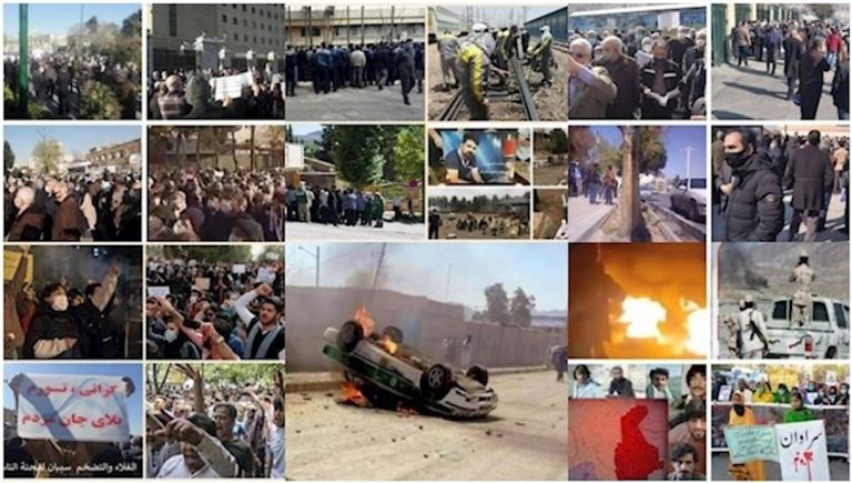 جانب من الاحتجاجات في فبراير