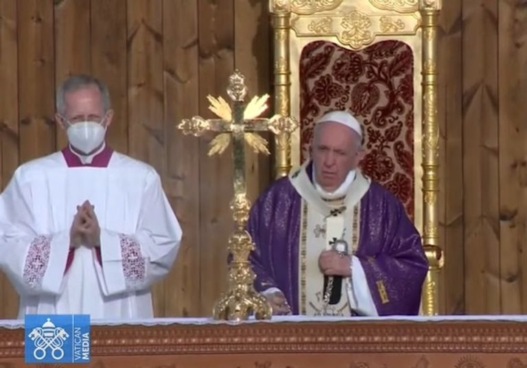 مراسم القداس الإلهي للبابا فرنسيس