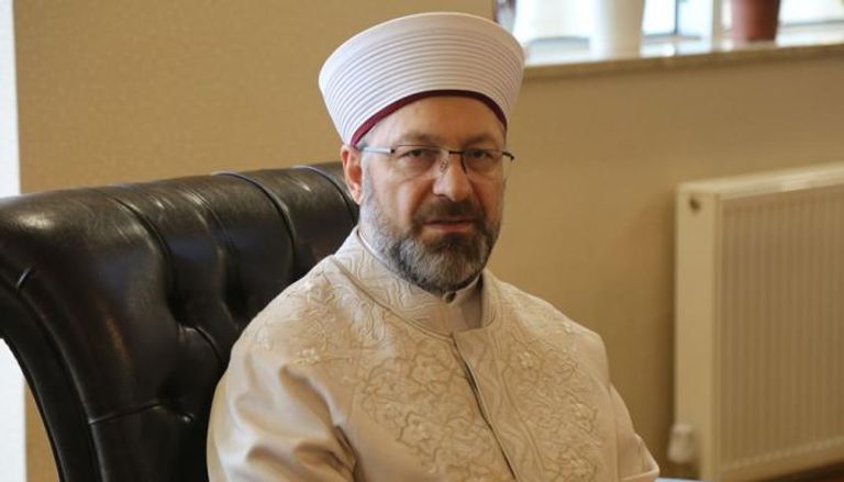 علي أرباش رئيس الشؤون الدينية التركي