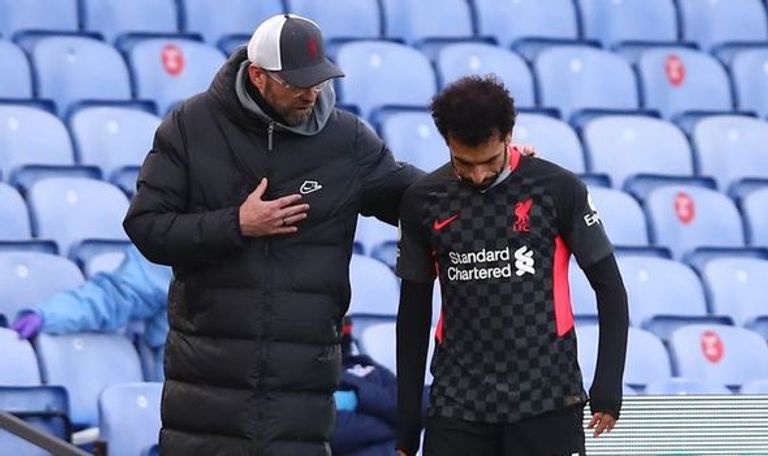 محمد صلاح ويورجن كلوب