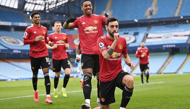 مانشستر يونايتد تمكن من الفوز على مانشستر سيتي