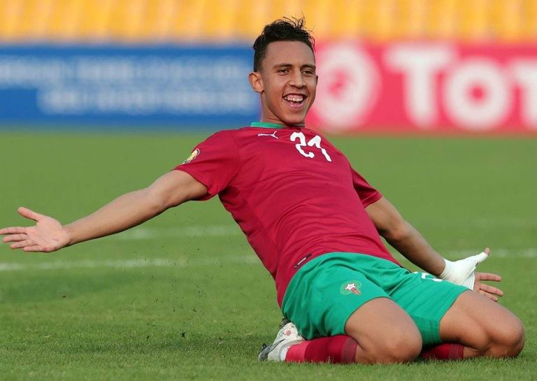 سفيان رحيمي نجم الرجاء البيضاوي المغربي منتخب المغرب