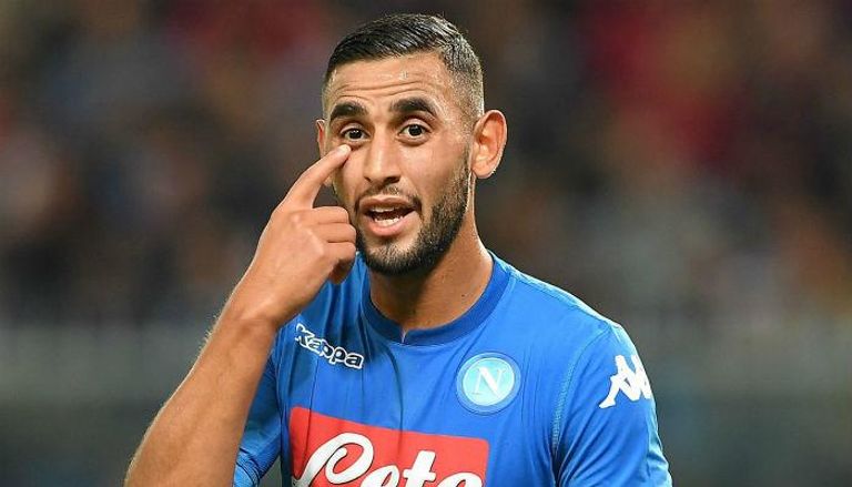 فوزي غلام لاعب نابولي فوزي غلام لاعب نابولي