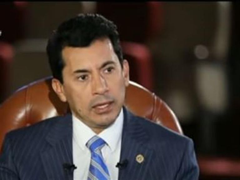 أشرف صبحي وزير الرياضة المصري فريق الزمالك