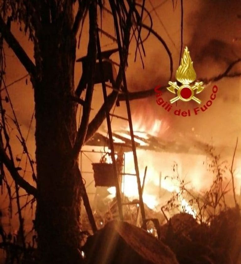 الزوجة فرانكا فافا وصديقتها فيوريلا ساندري