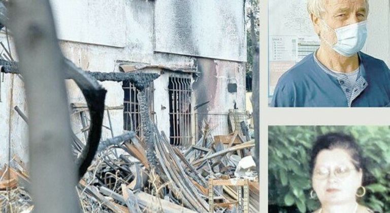 الزوجة فرانكا فافا وصديقتها فيوريلا ساندري