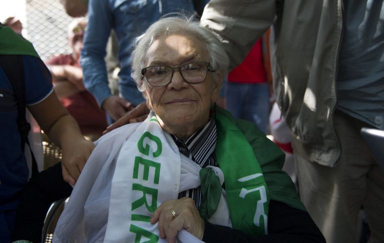 المناضلة الجزائرية لويزة اغيل أحريز - أرشيفية