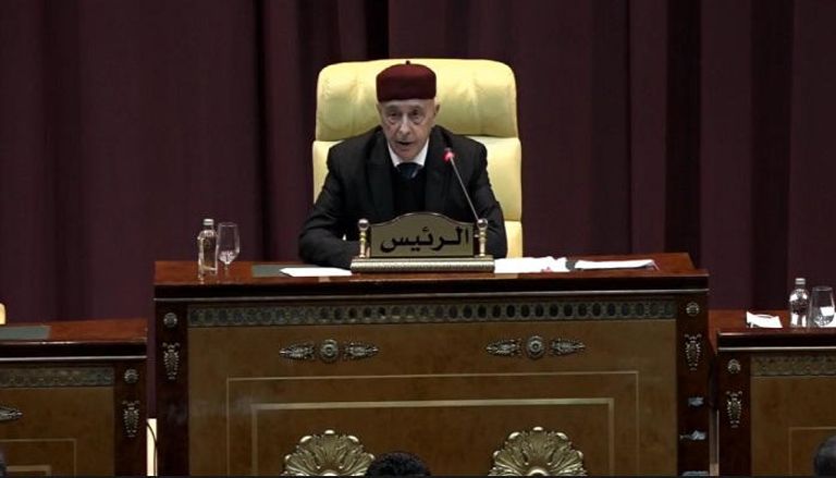 جلسة مجلس النواب الليبي بمدينة سرت