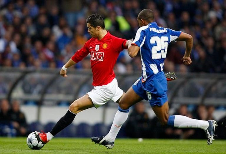 كريستيانو رونالدو أمام بورتو