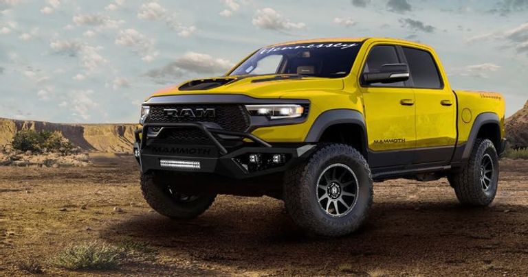 شاحنة Ram 1500 TRX Mammoth 1000 شاحنة جيب Jeep Gladiator Maximus By Hennessey