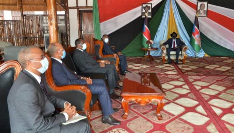 وفد إثيوبي يلتقي رئيس جنوب السودان
