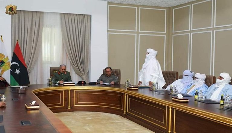 عناصر من مرتزقة تركيا في ليبيا (المرصد السوري)