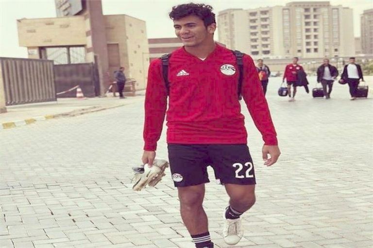 محمود صابر لاعب فريق بيراميدز يوسف حسن أفضل لاعب في الدوري المصري