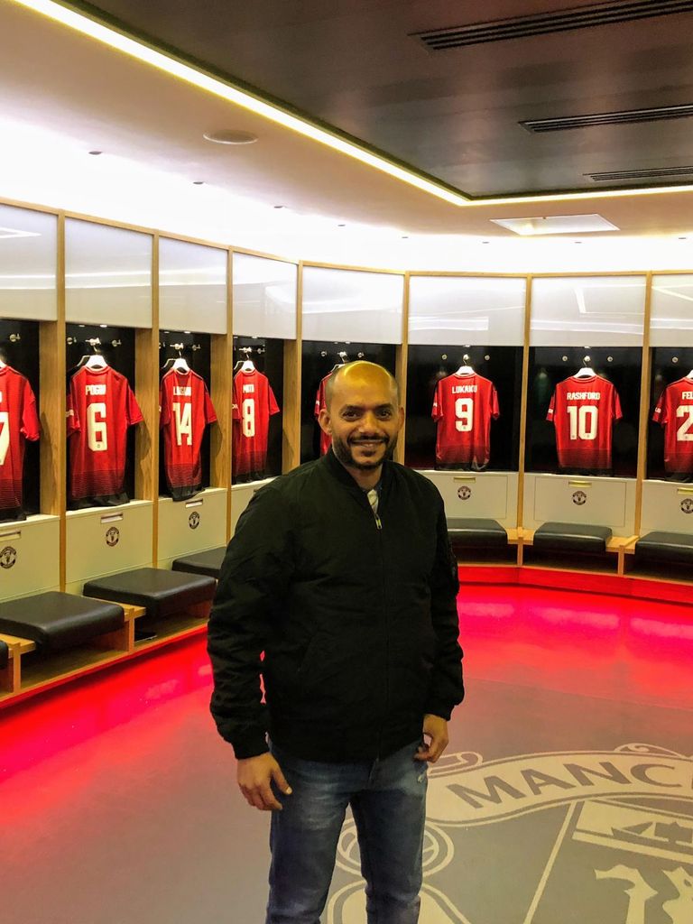 سيد فاروق سيد فاروق نائب رئيس قسم التكنولوجيا السابق بنادي مانشستر يونايتد