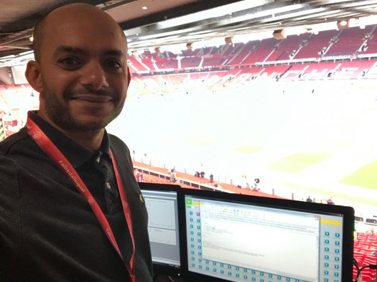 سيد فاروق سيد فاروق نائب رئيس قسم التكنولوجيا السابق بنادي مانشستر يونايتد