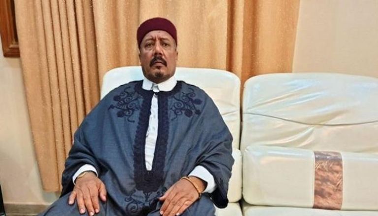 السنوسي الحليق نائب رئيس المجلس الأعلى لمشايخ وأعيان ليبيا