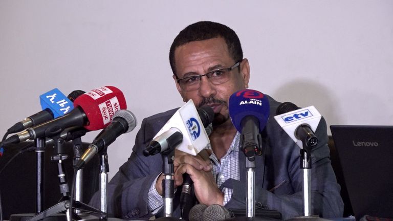 جانب من مشاركة الدبلوماسيين والسفراء الأجانب في زيارة إقليم تجراي