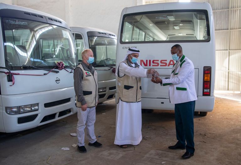 وفد الهلال الأحمر الإماراتي يتفقد سير المشروعات في إثيوبيا