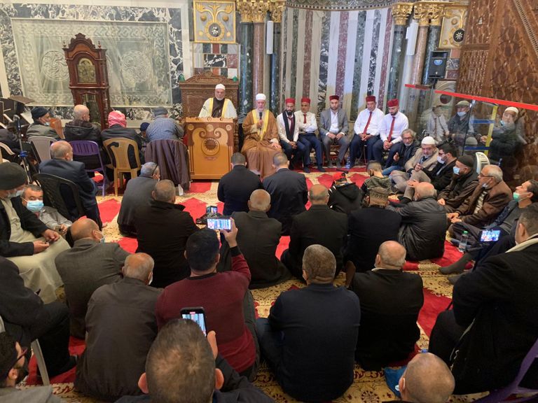 جانب من الاحتفال بالمصلى القبلي