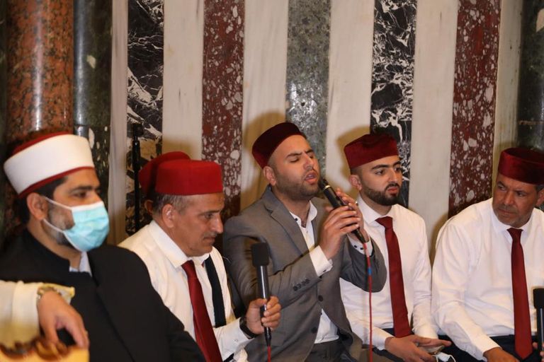 جانب من الاحتفال بالمصلى القبلي