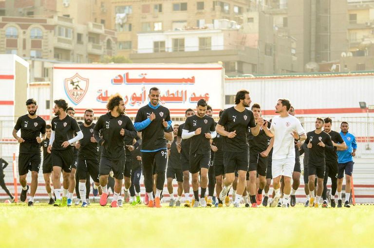 تدريب الزمالك الأول بعد عودة كارتيرون باتريس كارتيرون مدرب الزمالك