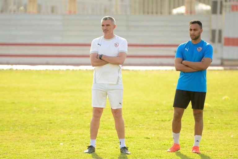 باتريس كارتيرون مدرب الزمالك باتريس كارتيرون مدرب الزمالك