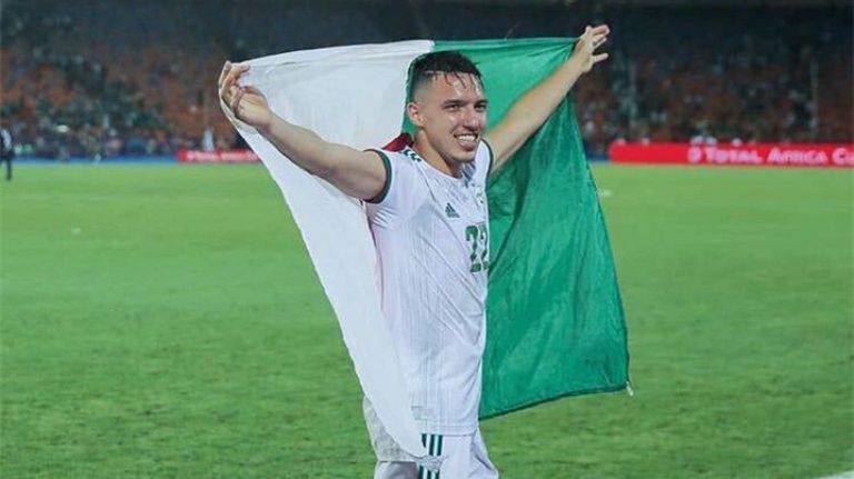 إسماعيل بن ناصر منتخب الجزائر بطل أفريقيا 2019