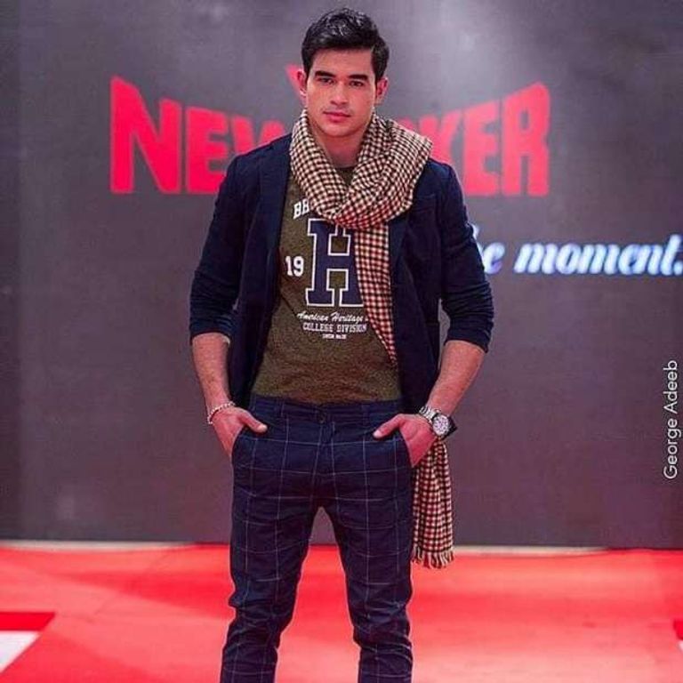 الفنانة لونس والفنان محمد رمضان