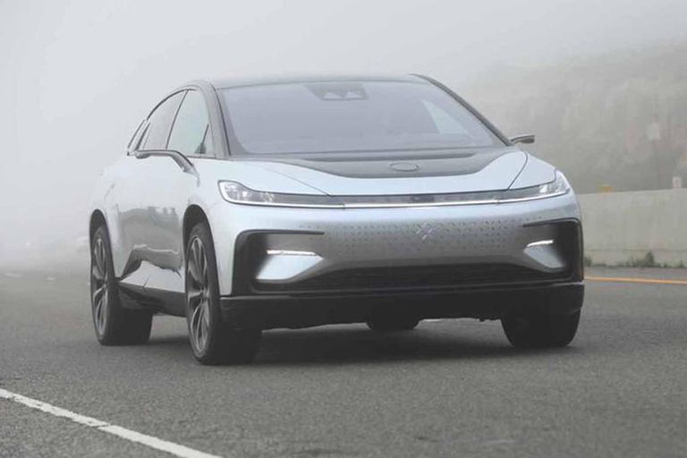 طراز Faraday Future FF91 طراز RS E-tron GT Quattro
