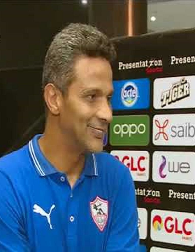 عمرو عبدالسلام مدرب حراس الزمالك السابق جايمي باتشيكو مدرب الزمالك المصري السابق