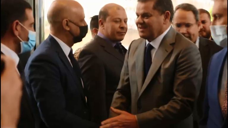 أول اجتماع للحكومة الليبية برئاسة الدبيبة في طرابلس