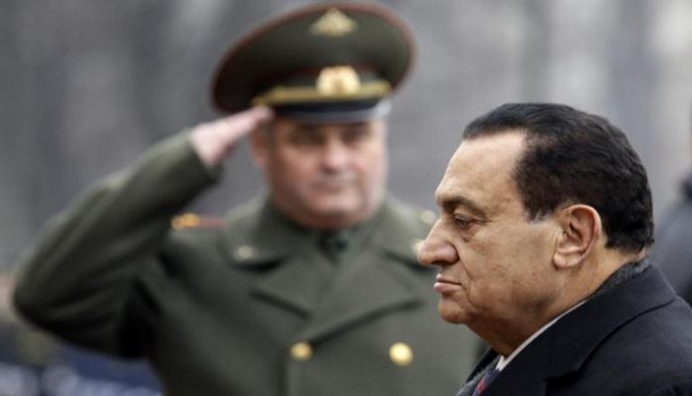 الرئيس المصري الراحل حسني مبارك- أرشيفية