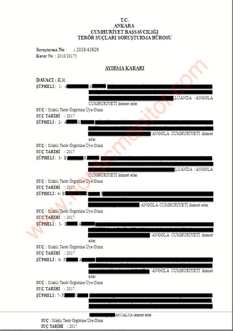 السفارة التركية في أنجولا